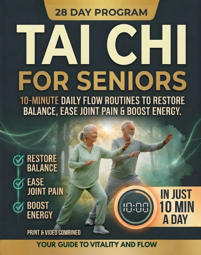Tai Chi for Seniors: 28-Day Program - 10-Minute Daily Flow Routines